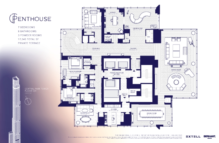 Как выглядит и сколько стоит самая дорогая квартира в мире: просто дух захватывает! (видео)